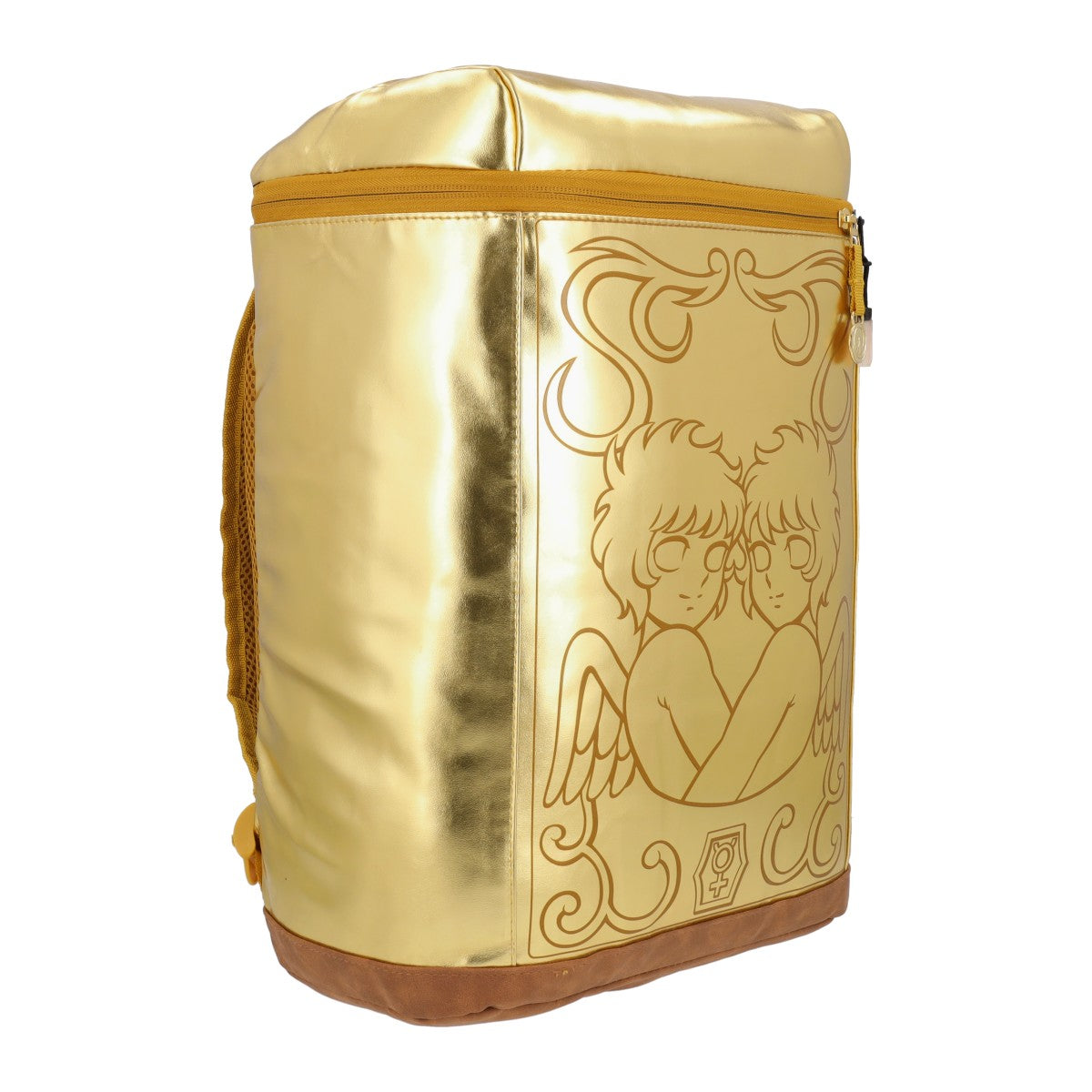 Mochila Armadura Dorada Caballeros del Zodiaco Géminis
